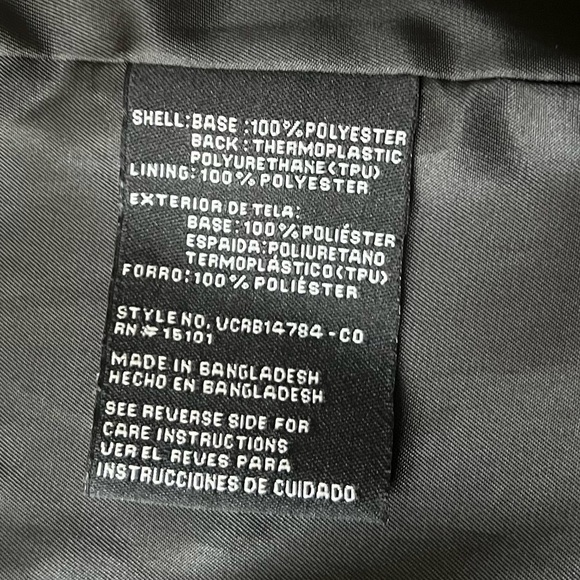 Vince Camuto Women's Lightweight Water Resistant Rain Jacket Black Small - Picture 2 of 10